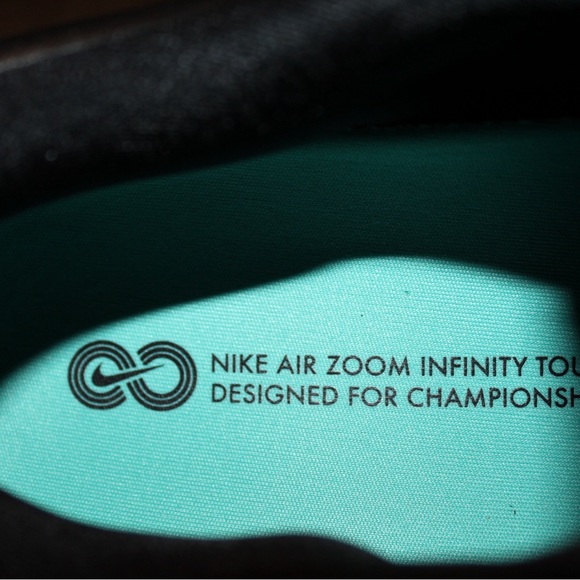 ❌S⭕️LD❌Nike Air Zoom Infinity React Black Grey White Mens Size 13 Golf Shoes - Picture 16 of 17